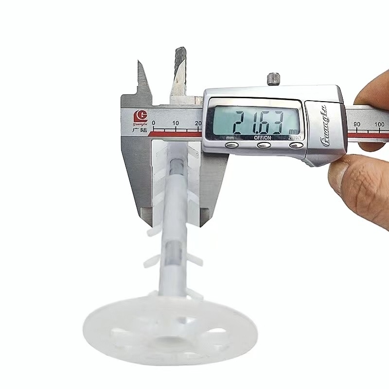 60MM*8MM*200MM प्लास्टिक इन्सुलेशन एंकर बिल्डिंग पैनल छत के लिए स्टील कील