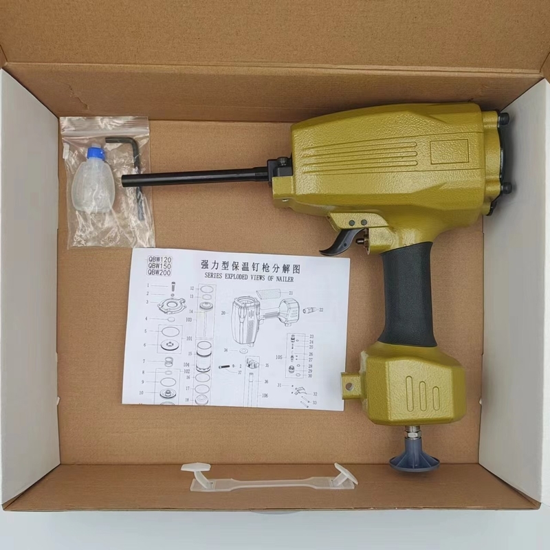 Mini Insulated Gas Nail Gun For Concrete In Building Construction Framing Nail Gun 2.6KG
