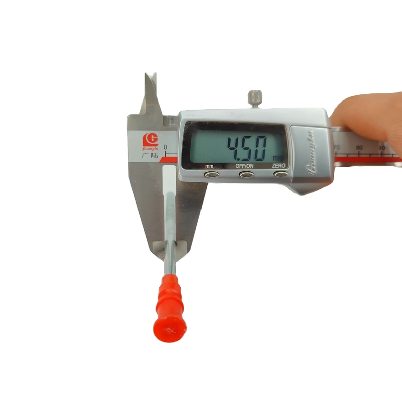 Red Cap 80MM Fixed Disc Hammered Concrete Plastic Insulation Anchors 1.12KN Capacity