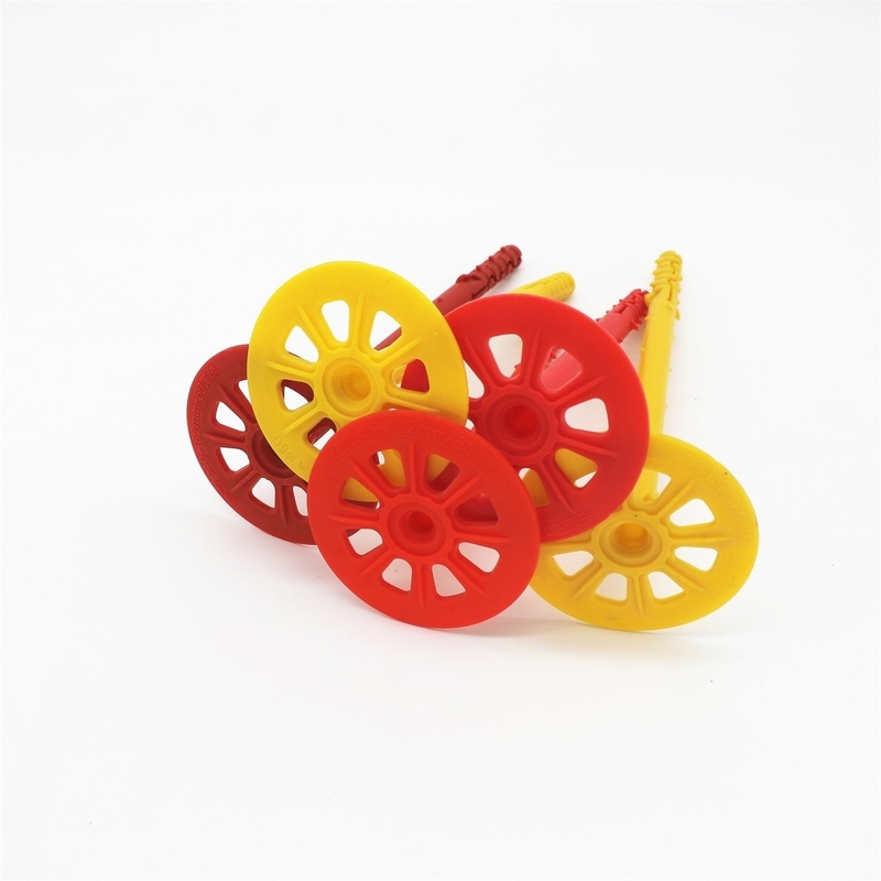 Plastic Thermal External Wall Plastic Insulation Fixings Anchor 250mm For Polystyrene Board