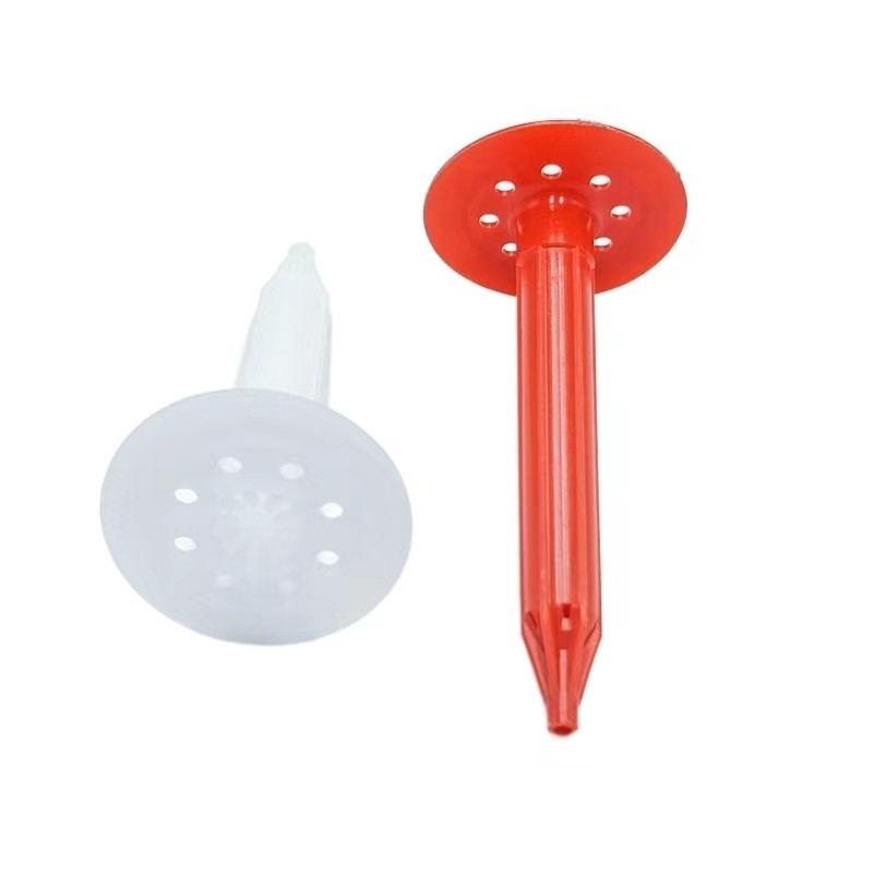Plastic Wall Insulation Nails For Fixing Mineral Wool EPS XPS Boards Air Nail Guns Plastic Insulation Fasteners