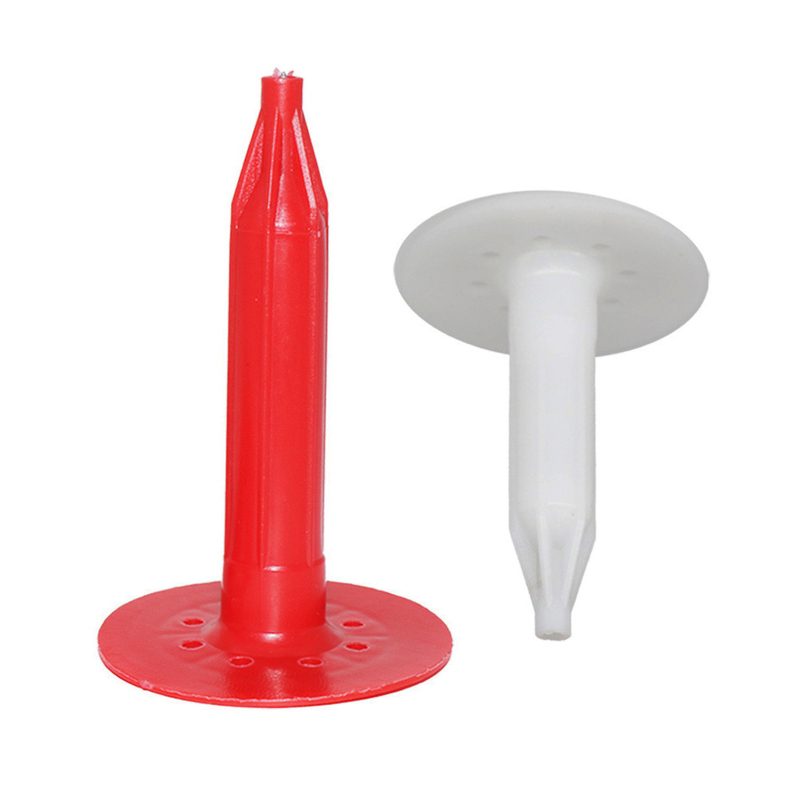 Thermal Insulation Fasteners Plastic HDPE Wall Plug Drywall Insulation Dowel Fixing Foam Insulation Nails