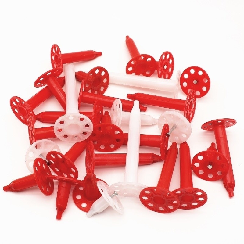 China Professional Manufacturer Plastic Insulation Nail Anchor Insulation Nail For Plastic Wall Anchor Thermal Insulation Nail