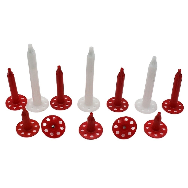 Hdpe Shooting Wall Insulation Anchors Nails For Insulation Fasteners Fixing 48MM Length Steel