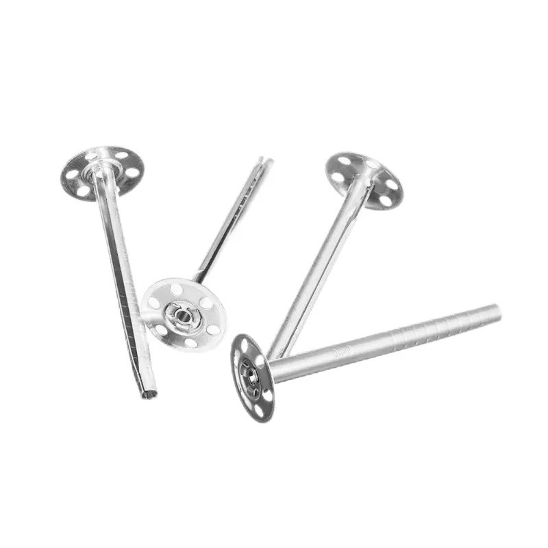 Verscheidene afmetingen cilindrische metalen isolatie anker voor buitenmuur isolatie spijkers Custom