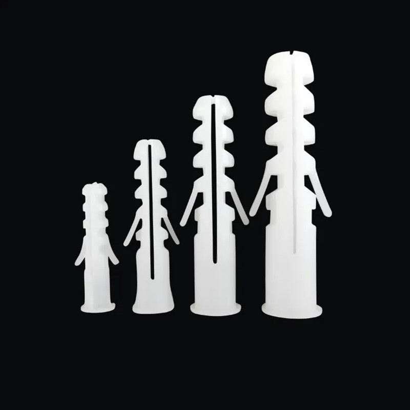 ผนังและเพดาน การขยาย Bolts พลาสติกที่มีคอนกรีตที่เหมาะสม พลาสติกการขยาย Plug พื้น cylindrical